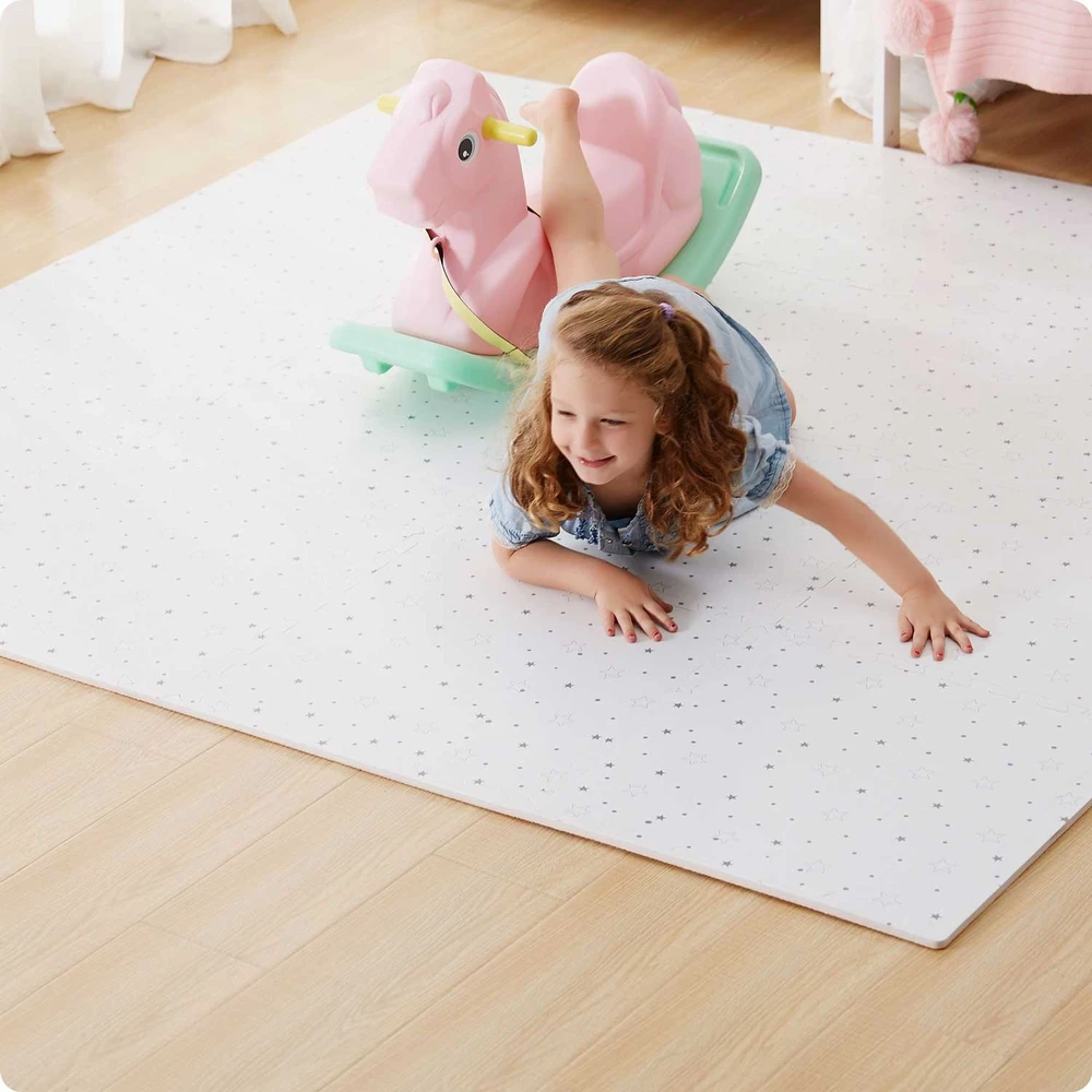 Ricokids Nukido Putplasčio dėlionės kilimėlis žvaigždės 50 x 50 cm 9 vnt.
