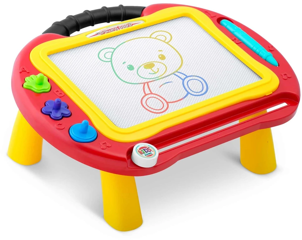 Ricokids lenta + piešimo stalas - raudona
