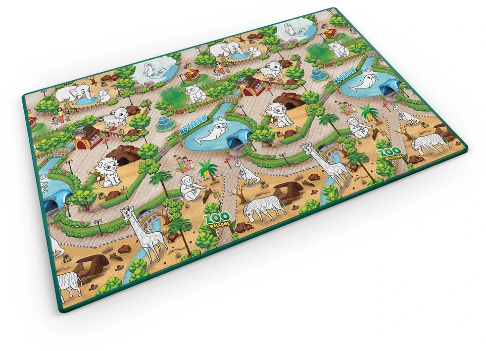 Ricokids RK-343 sulankstoma putų piešimo lenta 200 x 120 x 0,3 cm