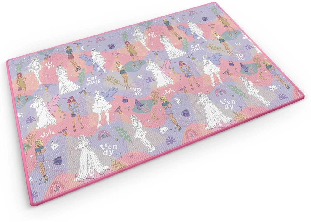 Ricokids RK-343 sulankstoma putų piešimo lenta 200 x 120 x 0,3 cm