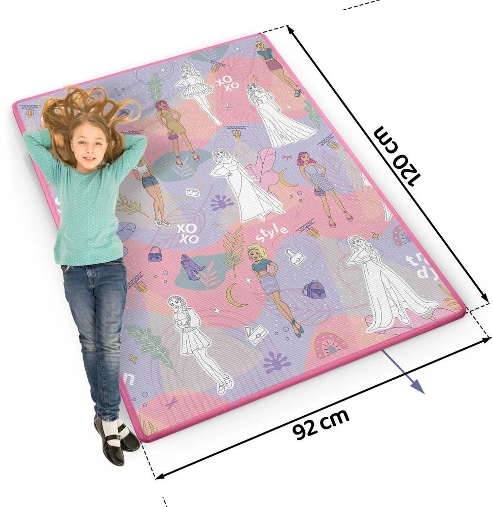 Ricokids RK-344 sulankstomas putplasčio piešimo kilimėlis 120 x 90 x 0,3 cm