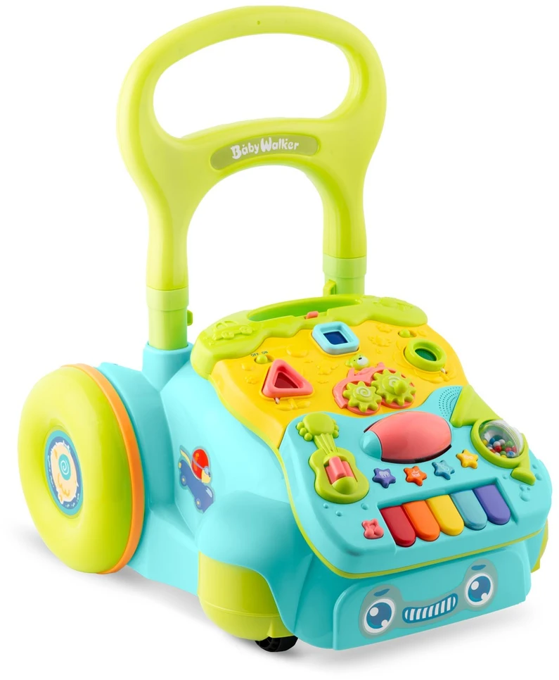 Lavinamasis stumdukas su pianinu 2in1 kūdikiams, Ricokids