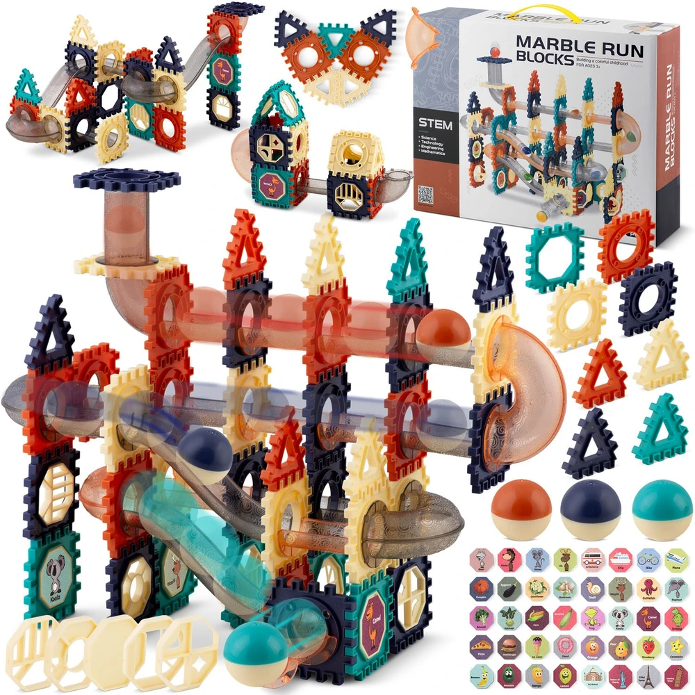 Ricokids RK-765 konstruktoriaus kaladėlės su čiuožykla