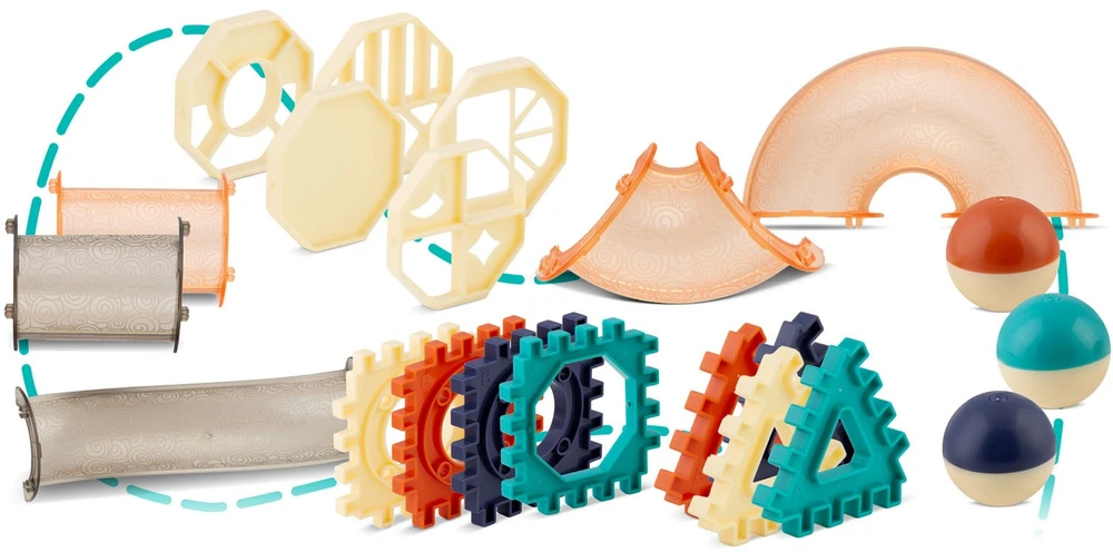 Ricokids RK-765 konstruktoriaus kaladėlės su čiuožykla