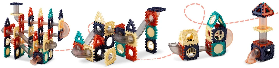 Ricokids RK-765 konstruktoriaus kaladėlės su čiuožykla