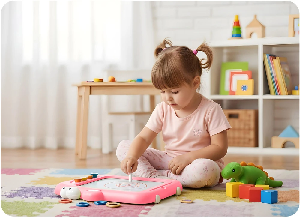 Ricokids RK-823 magnetinė dėlionė vaikams, tangramas