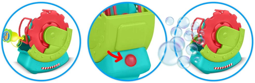 Ricokids RK-907 gamyklinė muilo burbulų mašina