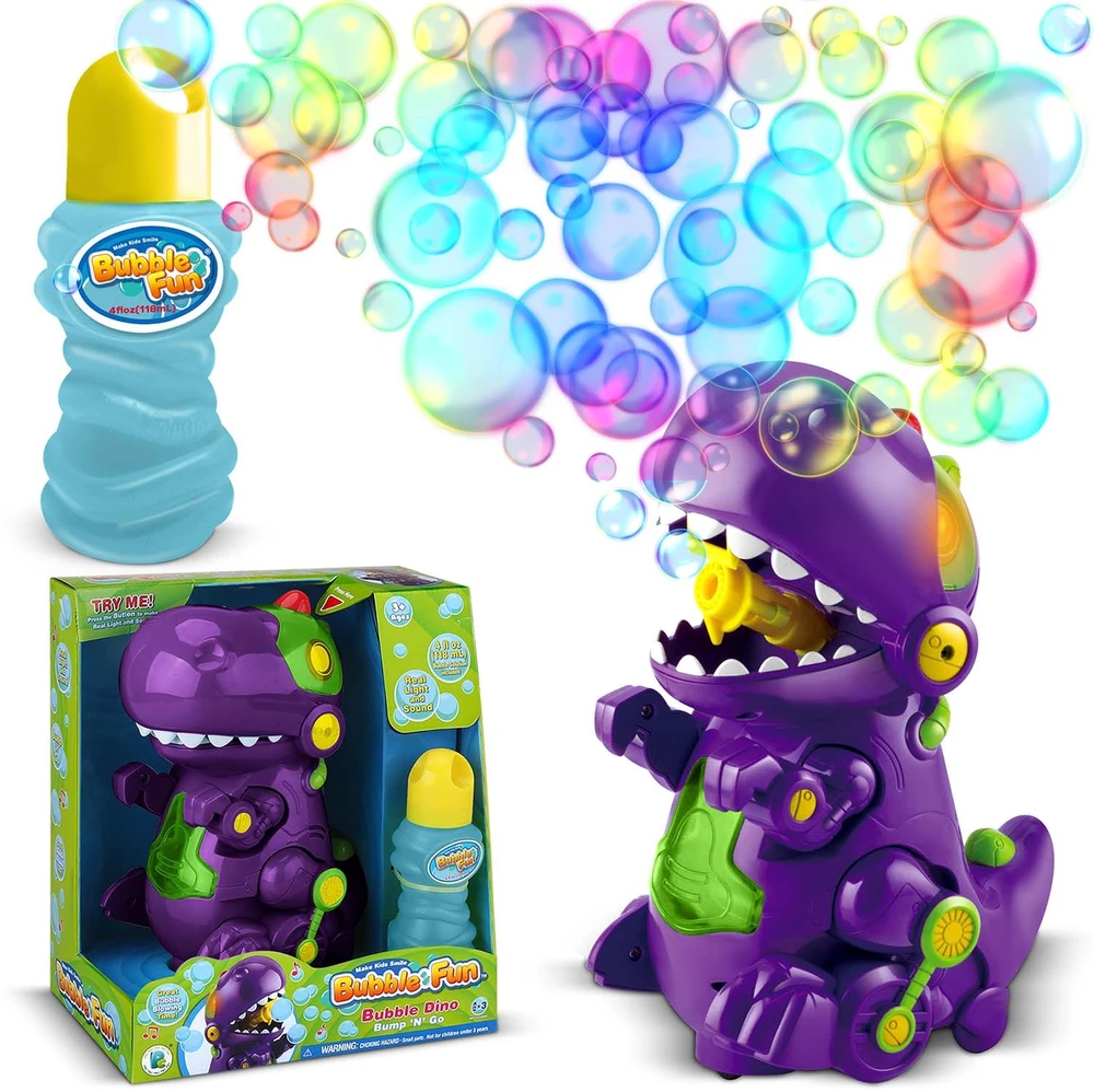 Ricokids RK-909 dinozaurų burbulų aparatas su melodija