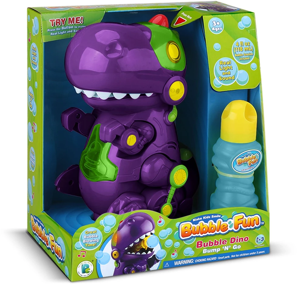 Ricokids RK-909 dinozaurų burbulų aparatas su melodija