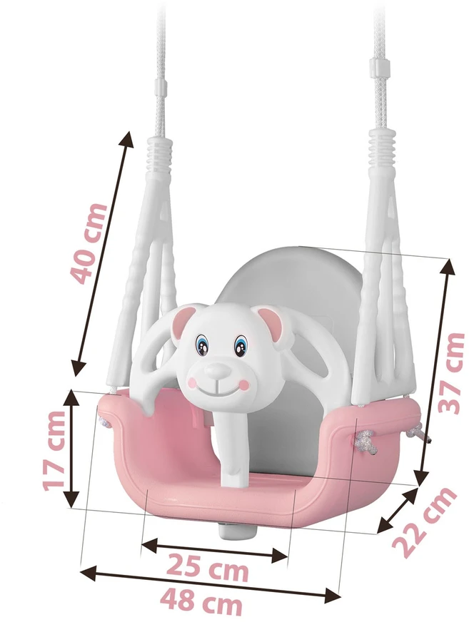Vaikiškos sūpynės Ricokids 3in1 Teddy