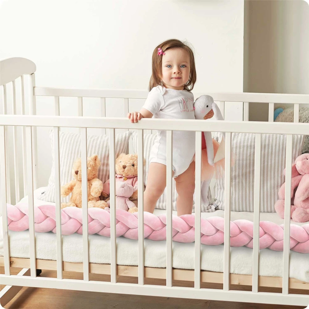 Ricokids pinta lovytės apsauga 3m - rožinė
