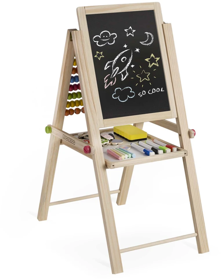 Ricokids sulankstoma magnetinė kreidinė lenta