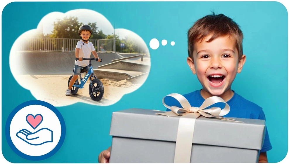 Vaikiškas balansinis dviratis Ricokids