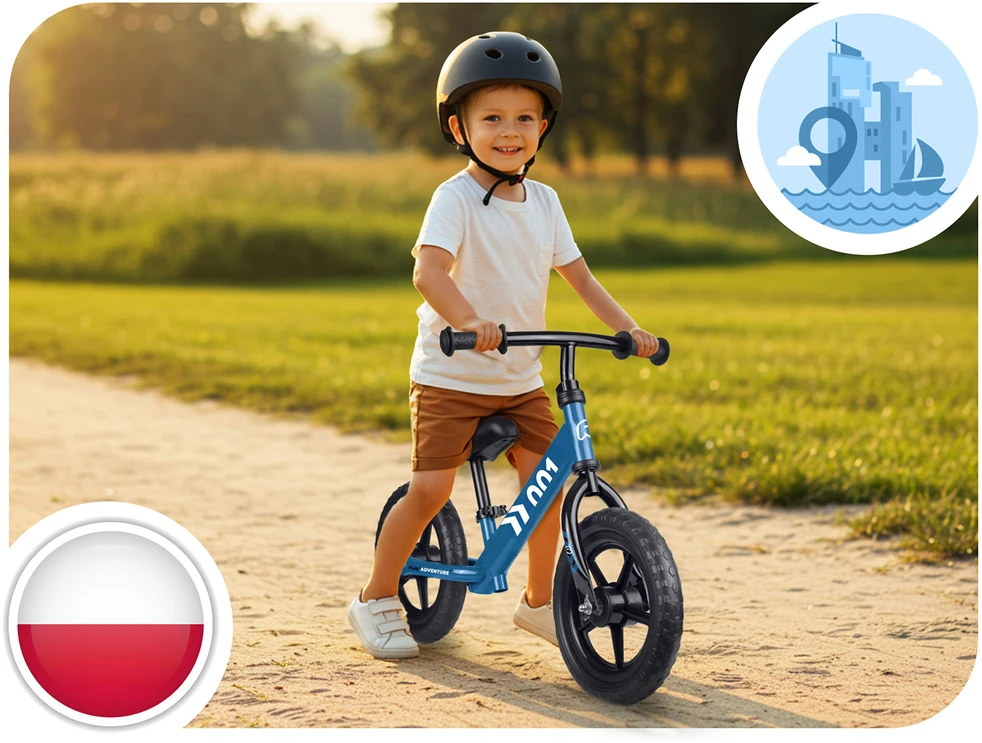 Vaikiškas balansinis dviratis Ricokids