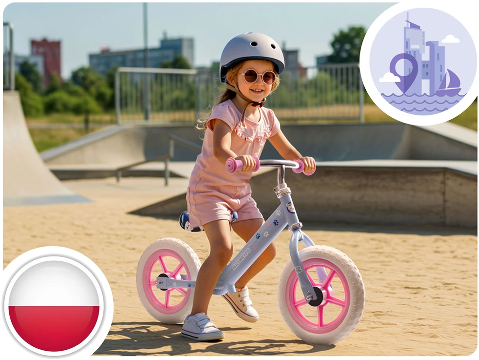 Vaikiškas balansinis dviratis Ricokids