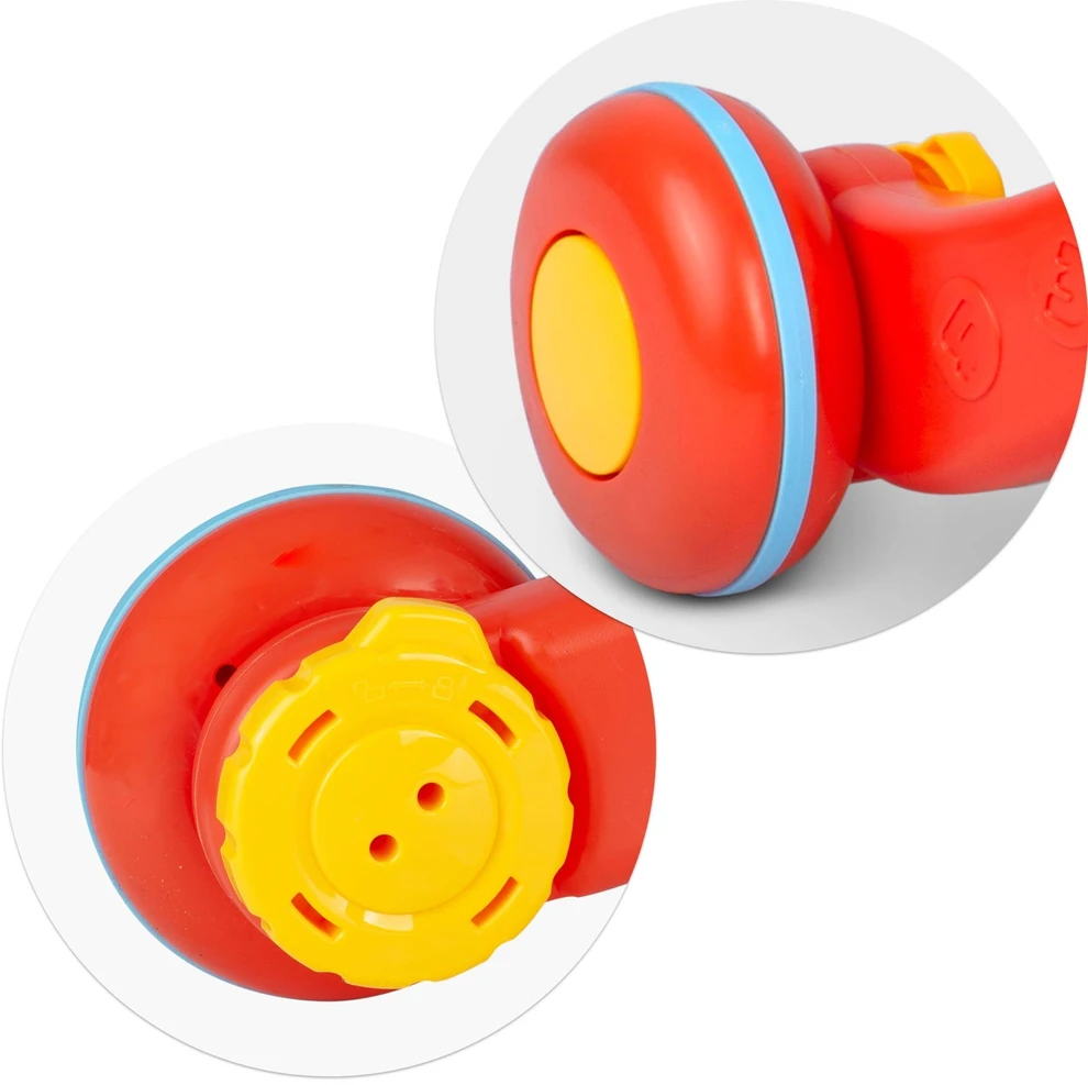 Ricokids Vaikiškas edukacinis staliukas 2in1 RK-810 baltai raudonas