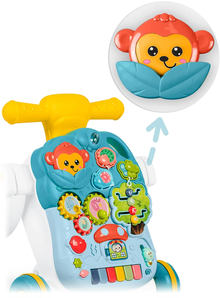 Ricokids 4 viename edukacinis stalas žalias 781500