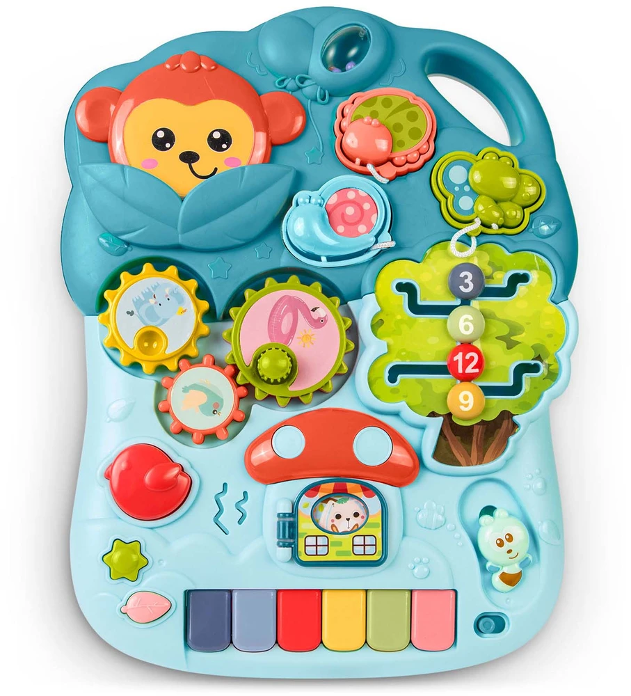 Ricokids 4 viename edukacinis stalas žalias 781500