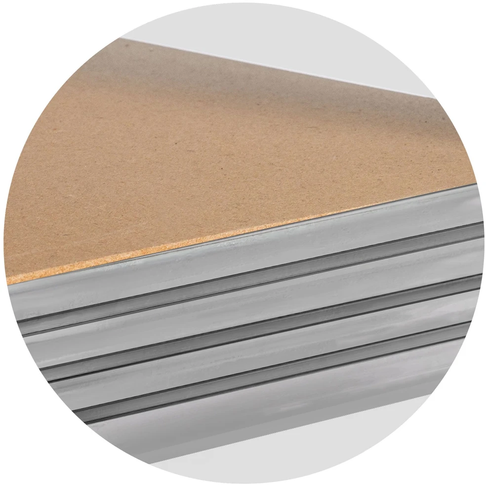 Rinkinys lentynoms spintoms 2 vnt Humberg 90 x 40 cm