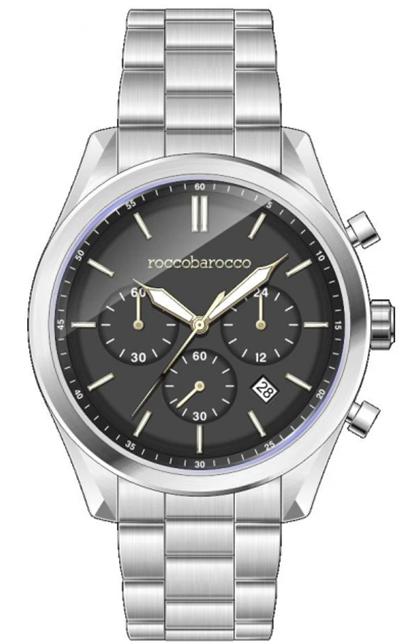 RoccoBarocco Laikrodis vyrams ROCCO BAROCCO RB.4853M-01M (zo001a)