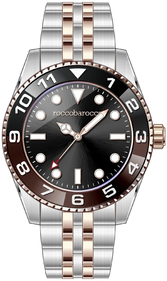 RoccoBarocco Laikrodis vyrams ROCCO BAROCCO RB.4886M-04M (zo002d)