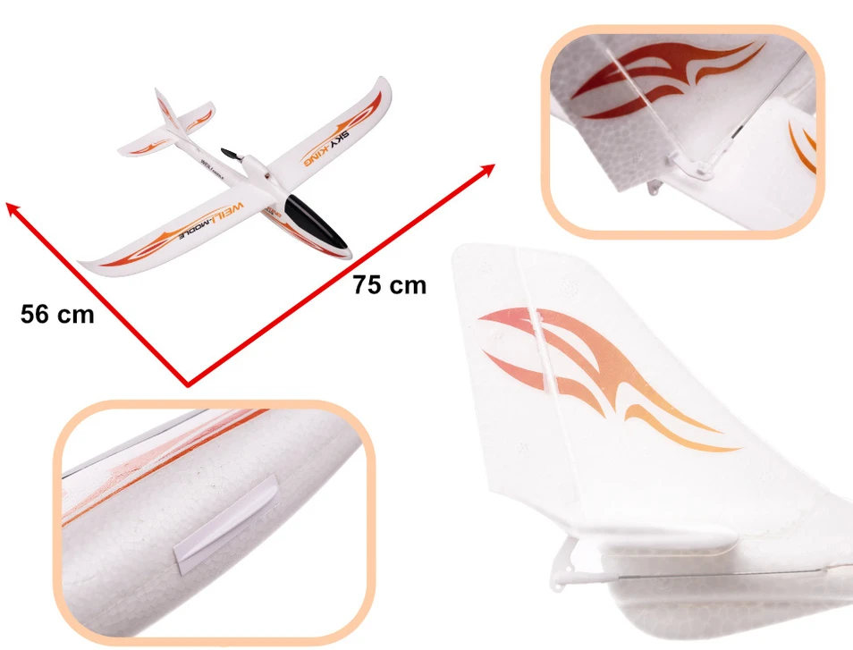 WLtoys Sky King F959S 2.4GHz RC lėktuvas