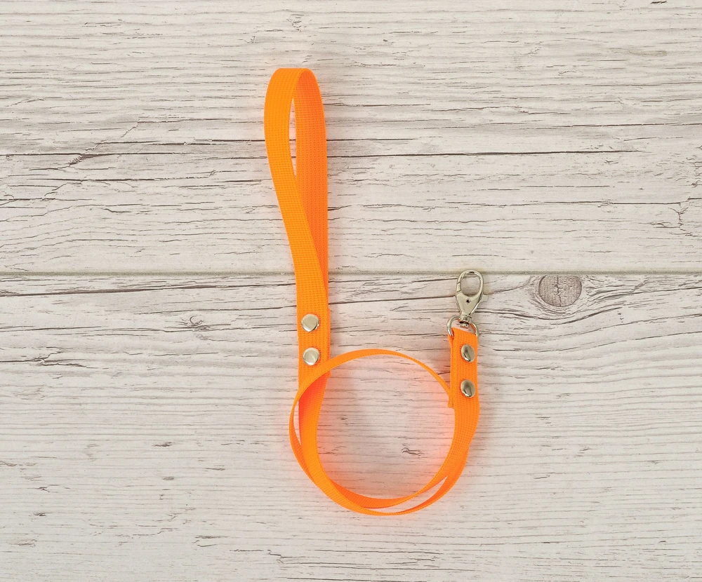 Super Hobby Horse Pavadėlis hobi arkliukui, neoninės oranžinės spalvos