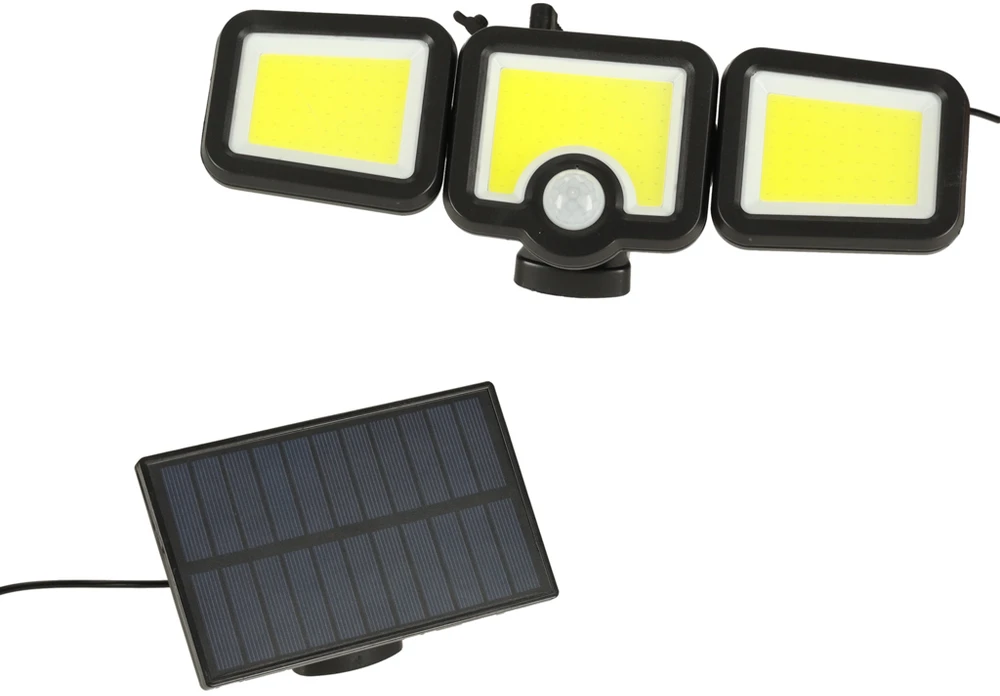 LED lempa su judesio ir sutemų jutikliais