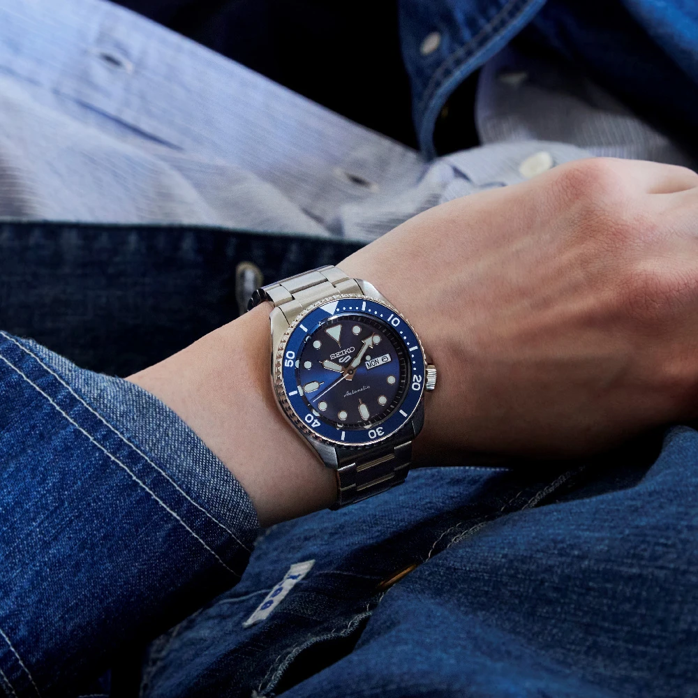 Vyriškas laikrodis SEIKO 5 Sports SRPD51K1 AUTOMAT + BOX
