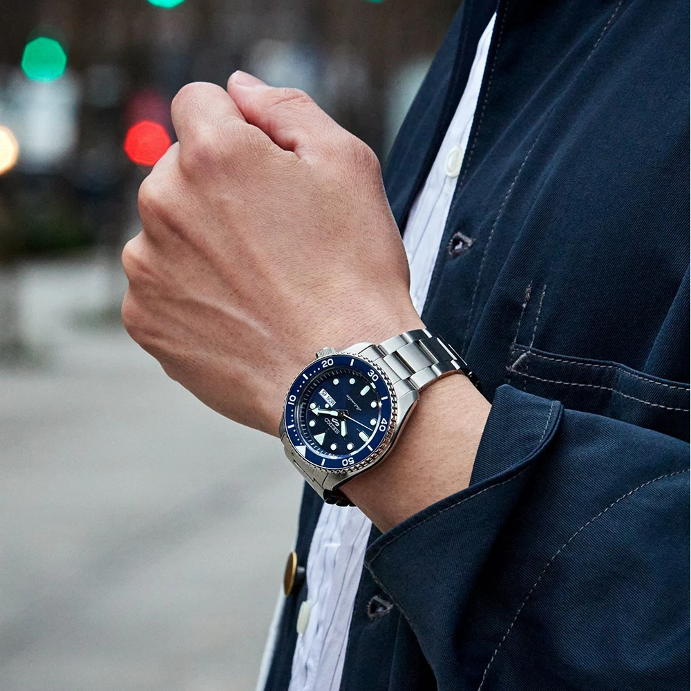 Vyriškas laikrodis SEIKO 5 Sports SRPD51K1 AUTOMAT + BOX
