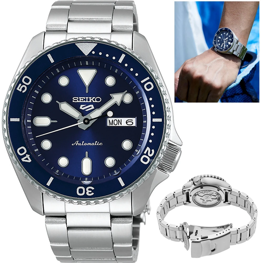 Vyriškas laikrodis SEIKO 5 Sports SRPD51K1 AUTOMAT + BOX