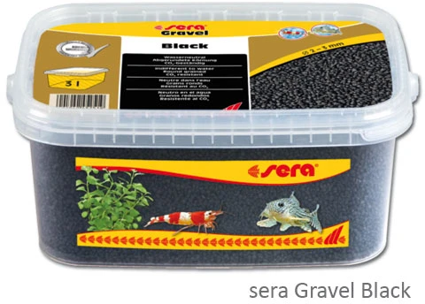 SERA Juodas smėlis 2-3 mm 3 l