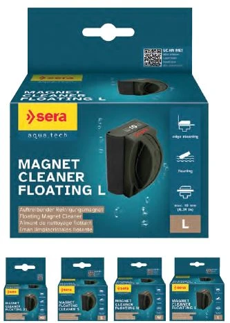 sera magnetinis valytuvas S 6 mm stiklui