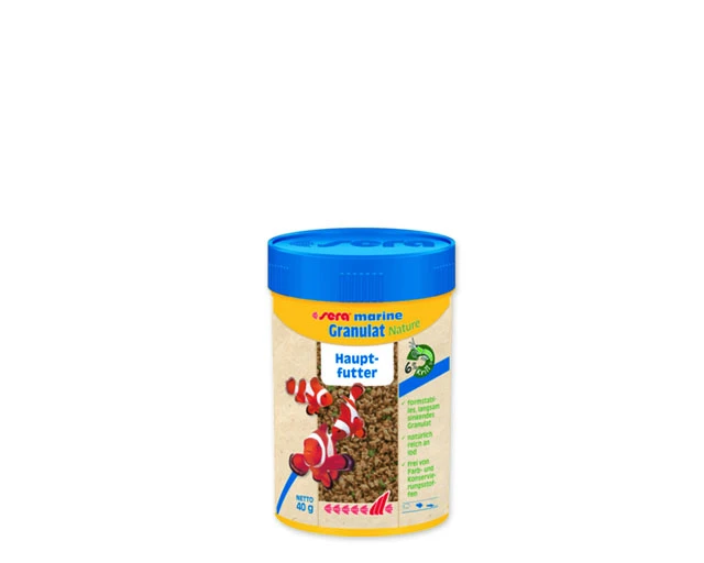 sera marin granulat nature 100ml jūros granulių maistas