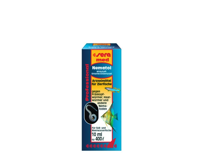 sera med Professional Nematol 10ml žuvims