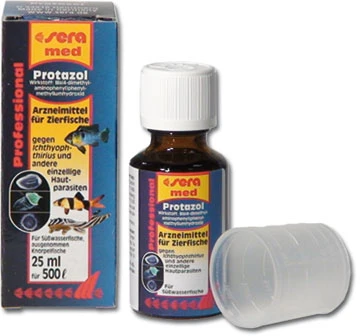 sera med Professional Protazol 25ml žuvims