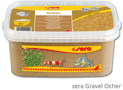 SERA Okerinis smėlis 0-2 mm 3 l