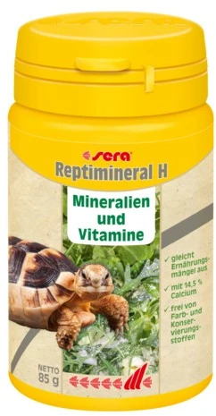 Sera Reptimineral H 100ml žolėdžių reptilijų vitaminai