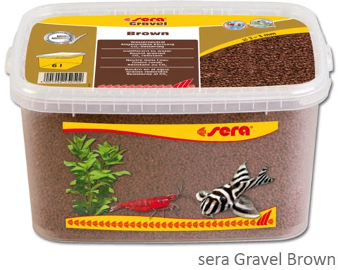 SERA Rudas smėlis 2-3 mm 6 l