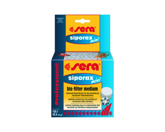 sera siporax mini Professional 500ml (130g) filtravimo medžiaga