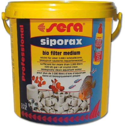 sera siporax Professional 15mm (2,9kg) 10l filtravimo medžiaga