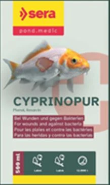 Sera tvenkinio Cyprinopur 250 ml