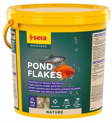 sera tvenkinio dribsniai nature 3,8L (560g)