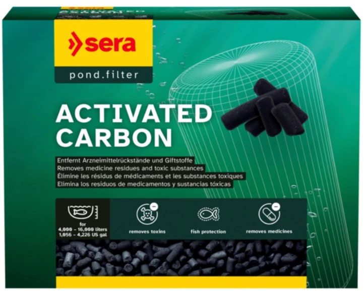 Sera tvenkinių aktyvuota anglis 2kg