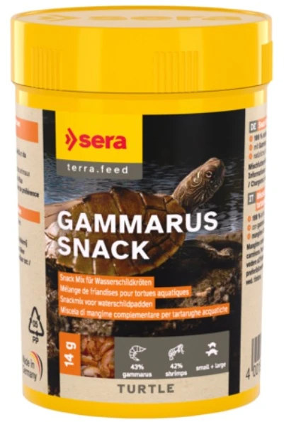 sera Vandens vėžlių gammarus užkandis 100 ml (14 g)