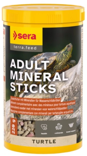 sera Vandens vėžlių suaugusiųjų mineraliniai pagaliukai 1.000 ml (220 g)