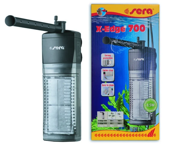 sera X-Edge 700 kampinis filtras