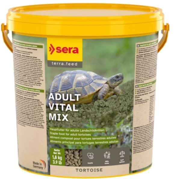 sera Žemės vėžlių suaugusiųjų maisto mišinys 10 L (1,8kg)