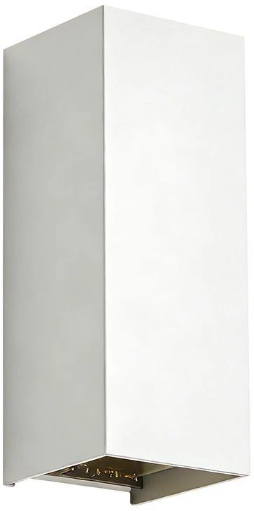 Sieninis šviestuvas 10W LED sieninis fasado šviestuvas, baltas, 2700/3200/4000K, IP65, šviečia į viršų ir į apačią
