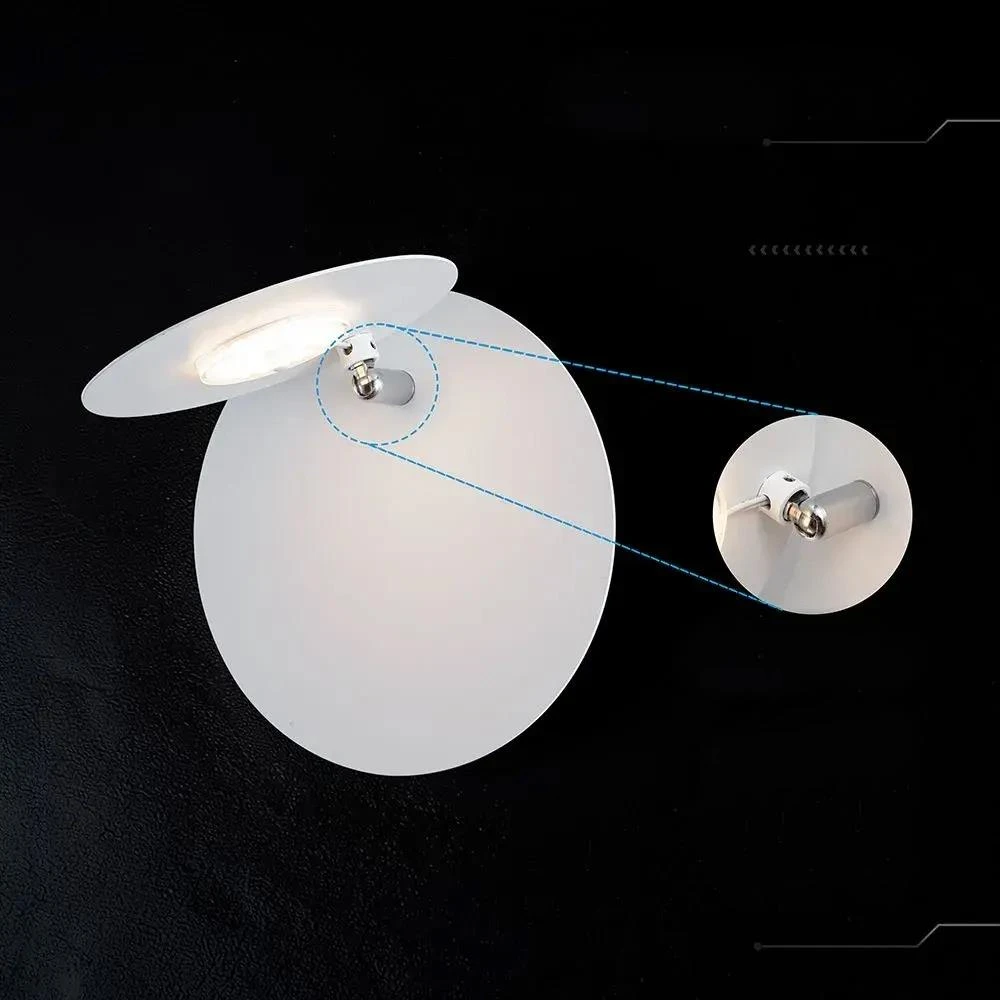 6W LED sieninis šviestuvas, baltas, 3000K, CREE LED chip, pasukamas